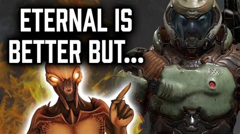 Doom Eternal Is Better But Doom 2016 Vs Doom Eternal Youtube