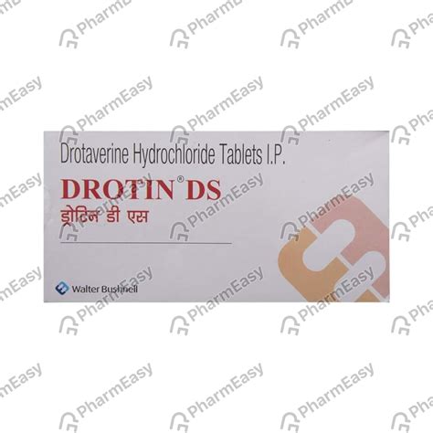 Drotin Ds Mg Tablet Uses Side Effects Price Dosage Pharmeasy