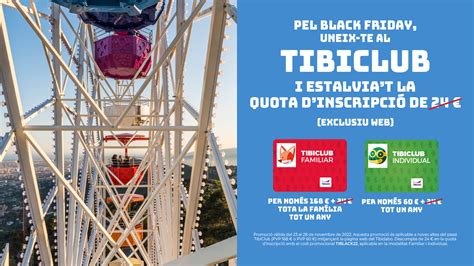 Black Friday Parc D Atraccions Tibidabo