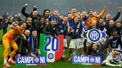 Inter Milan Clinch Serie A Title With Sweet Win Over Rivals Ac Milan