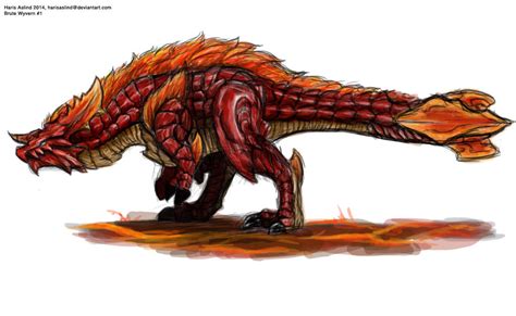 Brute Wyvern by harisaslind on DeviantArt