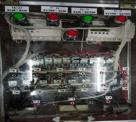 Final Output Of The Three Phase Transformer Banking Trainer Download Scientific Diagram