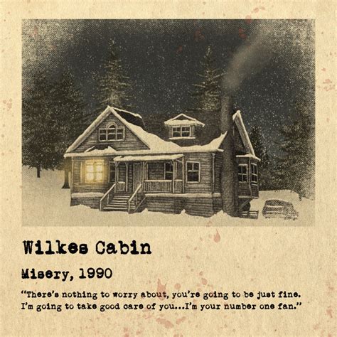 Misery - Annie Wilkes Cabin - Horror Houses - Etsy