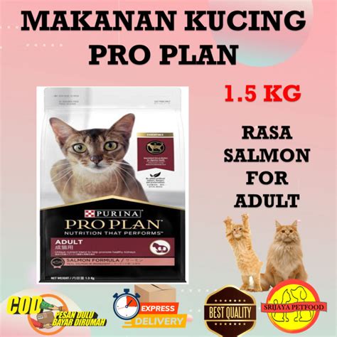 Proplan Makanan Kucing Dewasa Adult Pro Plan Cat Food Salmon Kg