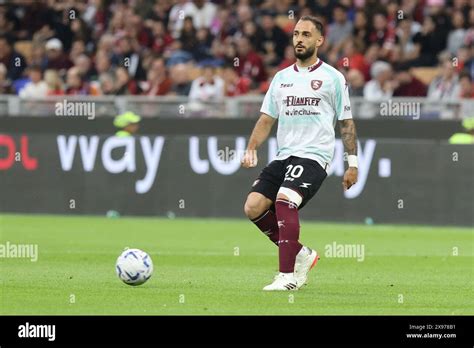 Milano Italia Ac Milan Vs Salernitana Campionato Serie A