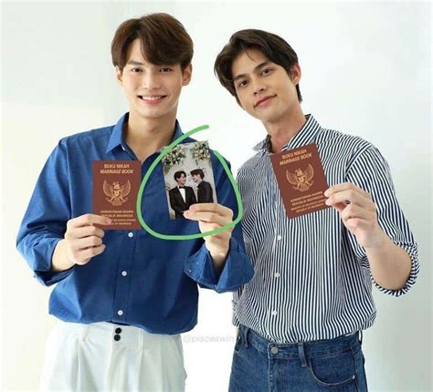 Brightwin Marriage Books Gmmtv Actors Cute Gay Couples