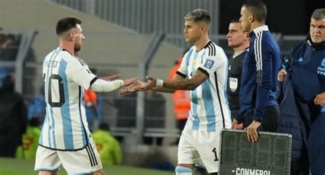 Scaloni Reveló El Por Qué Del Cambio De Messi Y Lo Puso En Duda Para El