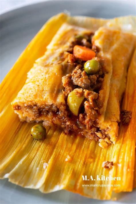 Ground Beef Tamales Tamales De Picadillo Tamale Recipe Mexican