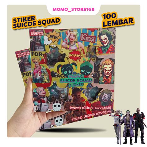 Jual Stiker Suicide Squad X Joker Stiker Momo Nono Suicide Squad