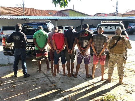 Pol Cia Civil Prende Dez Pessoas Durante A O Policial Em Teresina