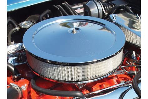 Corvette Air Cleaner Lid Chrome 1966 1972 Corvette Depot