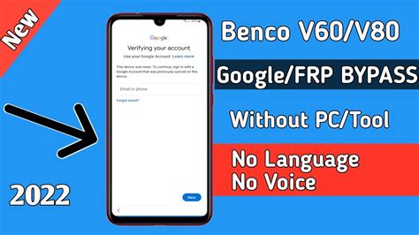 Benco V V Frp Bypass Without Computer Reset Google Account