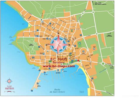 Ibiza Mapas Vectoriales Illustrator Eps Editable Ai