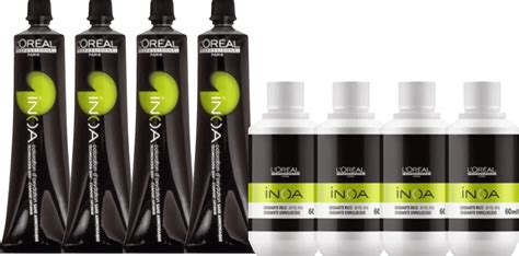 Kit L Oréal Inoa Oxidante 20 Vol Coloração 6 0 Beleza na Web