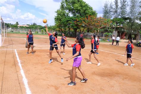 Throw Ball Thrills at PSSEMR School Davangere - PSSEMR