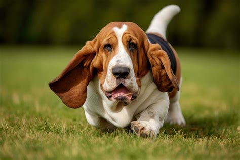 Basset Hound Running