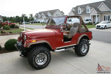 Jeep Cj Exceptional Condition Cj V Spd X Awesome