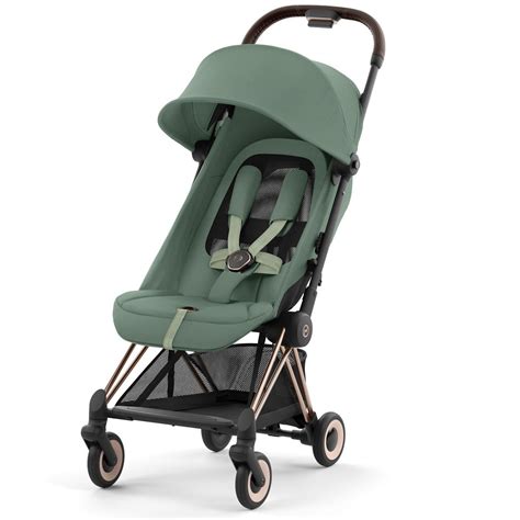 CYBEX COYA WÓZEK SPACERÓWKA LEAF GREEN ROSEGOLD ForKids - dla rodzica i ...