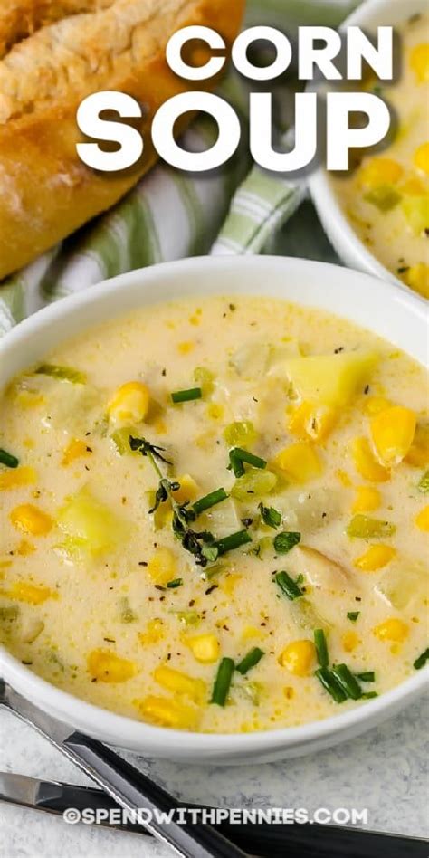 Cream of Corn Soup Recipe