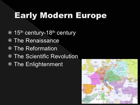 Early Modern Europe