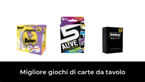 Migliore Giochi Di Carte Da Tavolo Nel Secondo Gli Esperti