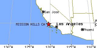 Mission Hills, California (CA) ~ population data, races, housing & economy