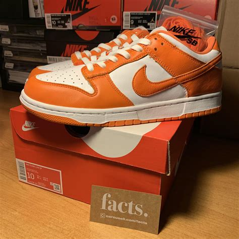 Sold Nike Dunk Low Sp Syracuse Mens Fashion Footwear Sneakers On