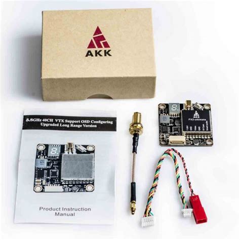 AKK FX2 Ultimate FPV VTX Long Range 5 8GHz Video Transmitter 30 30mm 25