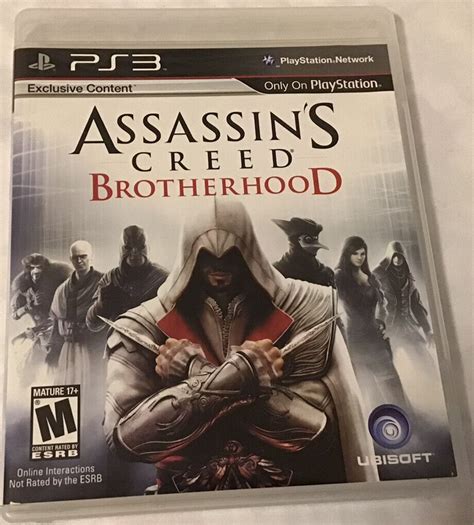 Ubisoft Assassins Creed Brotherhood Playstation 3 Ps3 8888346258 Ebay