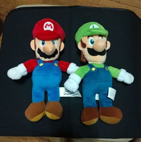 Super Mario Bros. Mario & Luigi Plush Toys 10" 2021 Nintendo | #4645854373