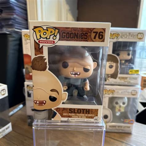 FUNKO POP THE Goonies Sloth 76 Graal voûté en pile dure EUR 175 12