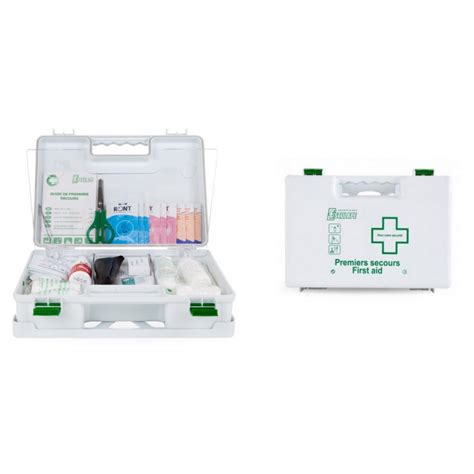 Esculape Coffret De Secours Robuste En Abs Blanc Asep Abs