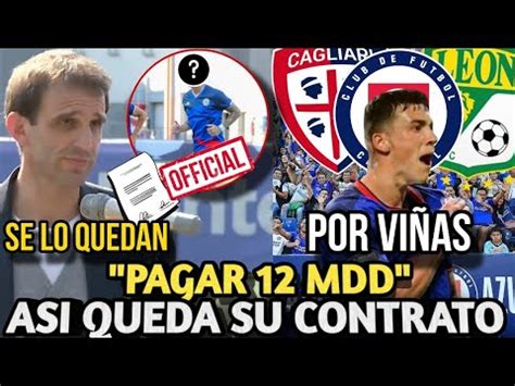 Por Mde Asi Es Su Contrato En Cruz Azul Para Quedarse L Con Esto