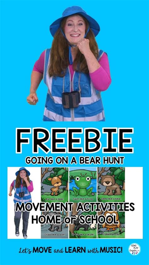 "We're Going on a Bear Hunt" Activities - Sing Play Create | Preschool ...