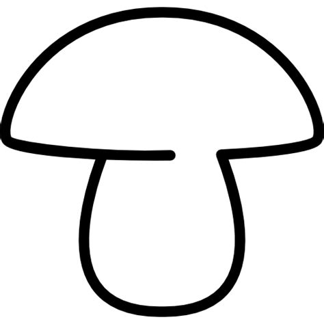 Free Icon Mushroom Outline