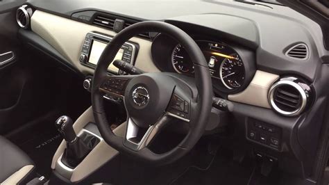 2017 Nissan Micra interior dashboard