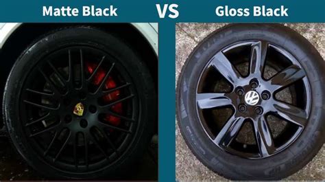 Matte Black Vs Gloss Black Wheels The Ultimate Showdown