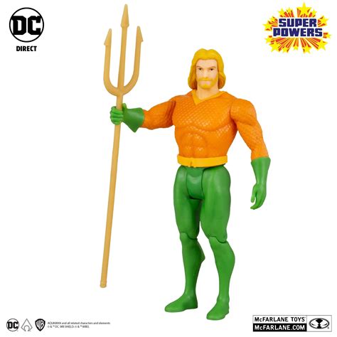 Mcfarlane Toys Dc Direct Super Powers Aquaman Action Figure Dc