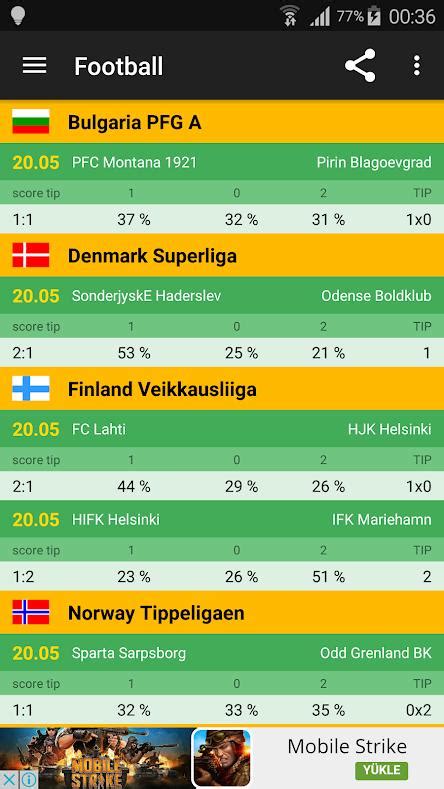 Football Predictions Betting Tips All Today Analyzer تحميل تطبيق الاناليز