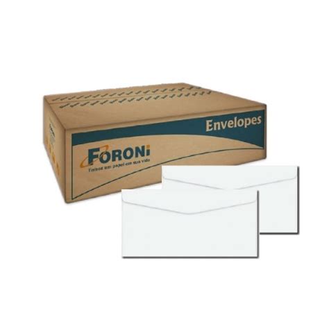 Envelope Oficio Sem Rpc G X Mm C Unidades Foroni