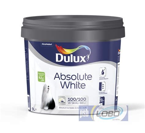 Dulux Absolute White Farba Bia A L Cena Opinie