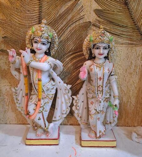 Radha Krishna Marble Statue At Best Price In Jaipur Tulsi Moorti Art