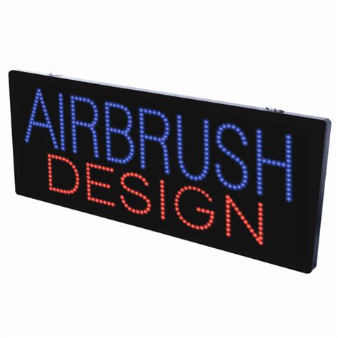 Berkeley Beauty Company Inc 2 In 1 Led Sign Airbrush Design Led