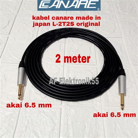 Jual Kabel Canare Made In Japan Jack Akai Ts To Akai Ts Meter