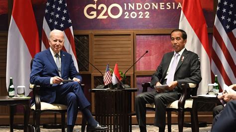 Pertemuan Bilateral Jokowi Dengan Presiden As Joe Biden Sepakati