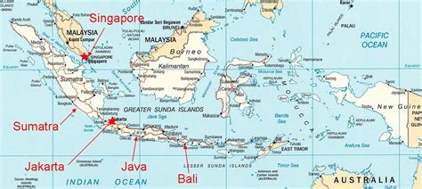 International Airports In Indonesia Map