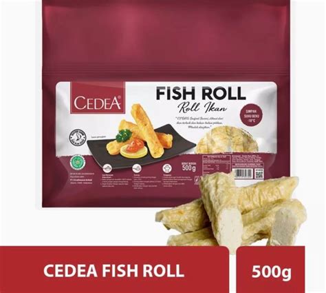 CEDEA FISH ROLL Ikan Olahan Bentuk Roll 500gr REPACKAGED Lazada