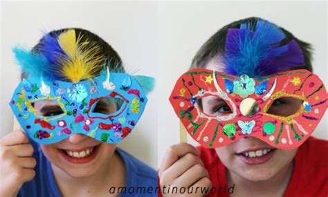 Make a Brazilian Carnival Mask - Simple Living. Creative Learning