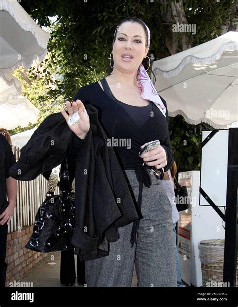 Professional wrestler-turned-actress, Chyna, has lunch at The Ivy in ...