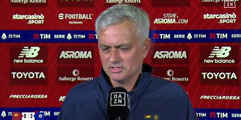 Diretta Mourinho Rivivi La Conferenza Stampa Del Tecnico Della Roma